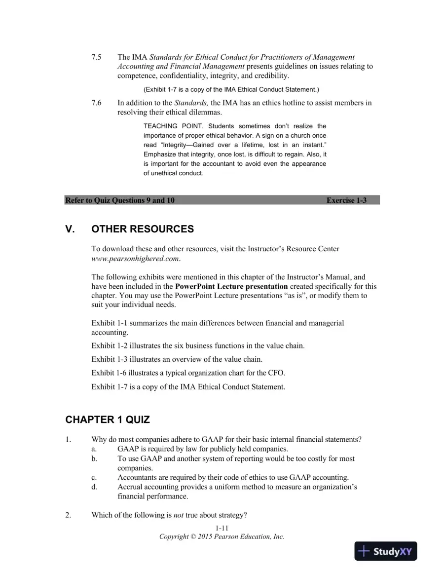 Class Notes For Cost Accounting, 15th Edition, page 12