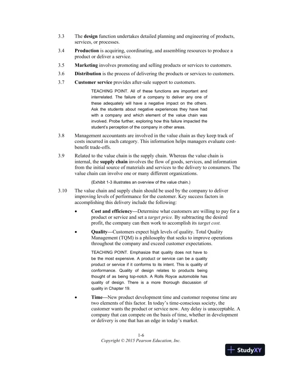 Class Notes For Cost Accounting, 15th Edition, page 7
