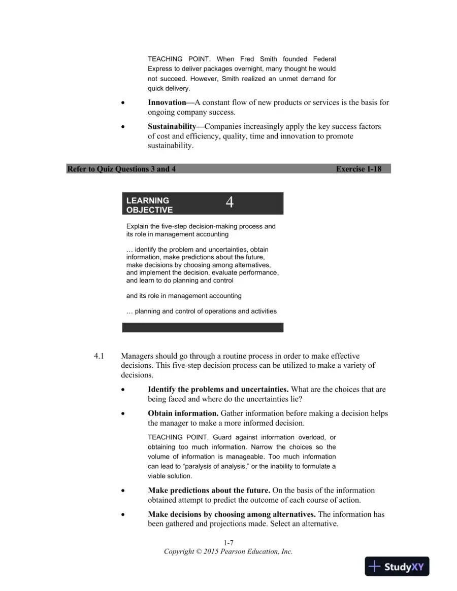 Class Notes For Cost Accounting, 15th Edition, page 8