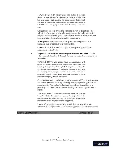 Class Notes For Cost Accounting, 15th Edition - Page 9 preview image