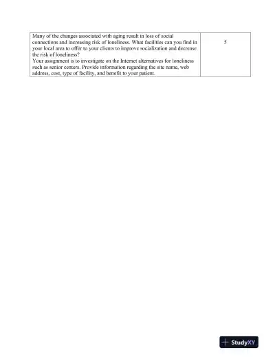 Solution Manual For Gerontological Nursing, 8th Edition - Page 12 preview image