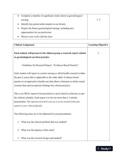 Solution Manual For Gerontological Nursing, 8th Edition - Page 16 preview image