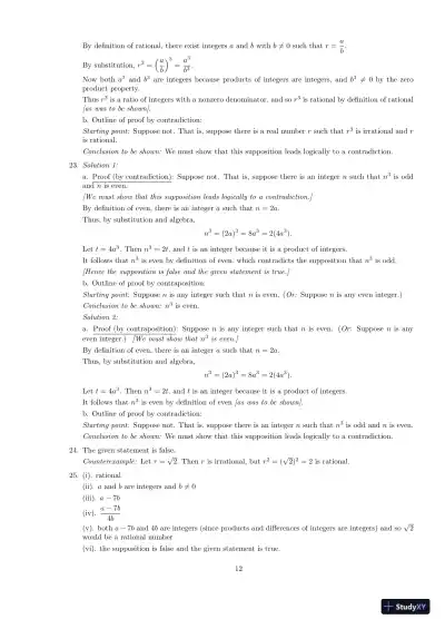 Test Bank For Discrete Mathematics With Applications, 5th Edition - Page 13 preview image