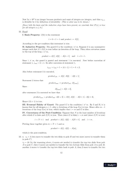 Test Bank For Discrete Mathematics With Applications, 5th Edition - Page 27 preview image