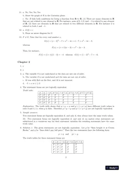 Test Bank For Discrete Mathematics With Applications, 5th Edition - Page 3 preview image