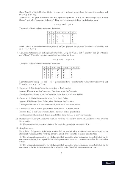 Test Bank For Discrete Mathematics With Applications, 5th Edition - Page 4 preview image