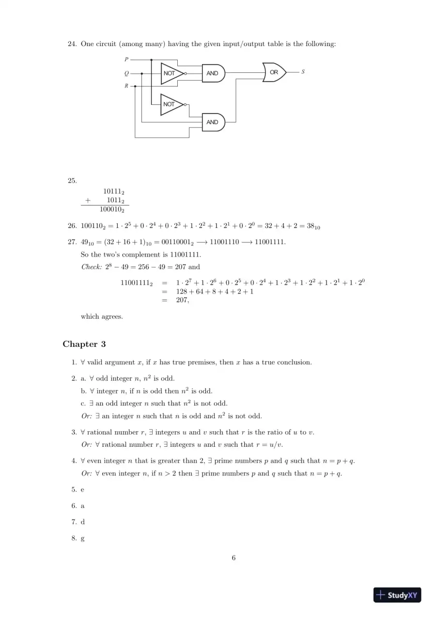 Test Bank For Discrete Mathematics With Applications, 5th Edition, page 7