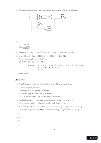 Test Bank For Discrete Mathematics With Applications, 5th Edition - Page 7 preview image