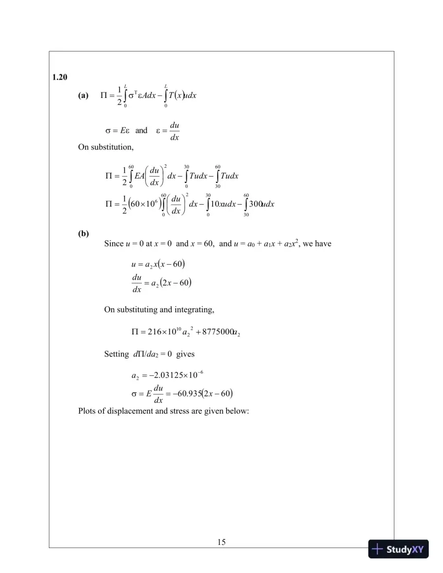 Solution Manual for Introduction to Finite Elements in Engineering, 4th Edition, page 19