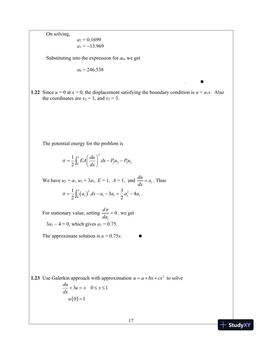 Solution Manual for Introduction to Finite Elements in Engineering, 4th Edition, page 21