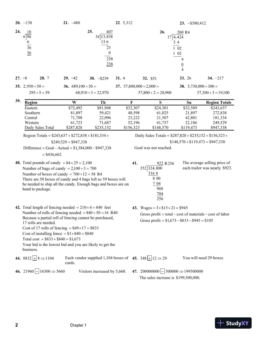 Solution Manual for Business Math, 11th Edition, page 6