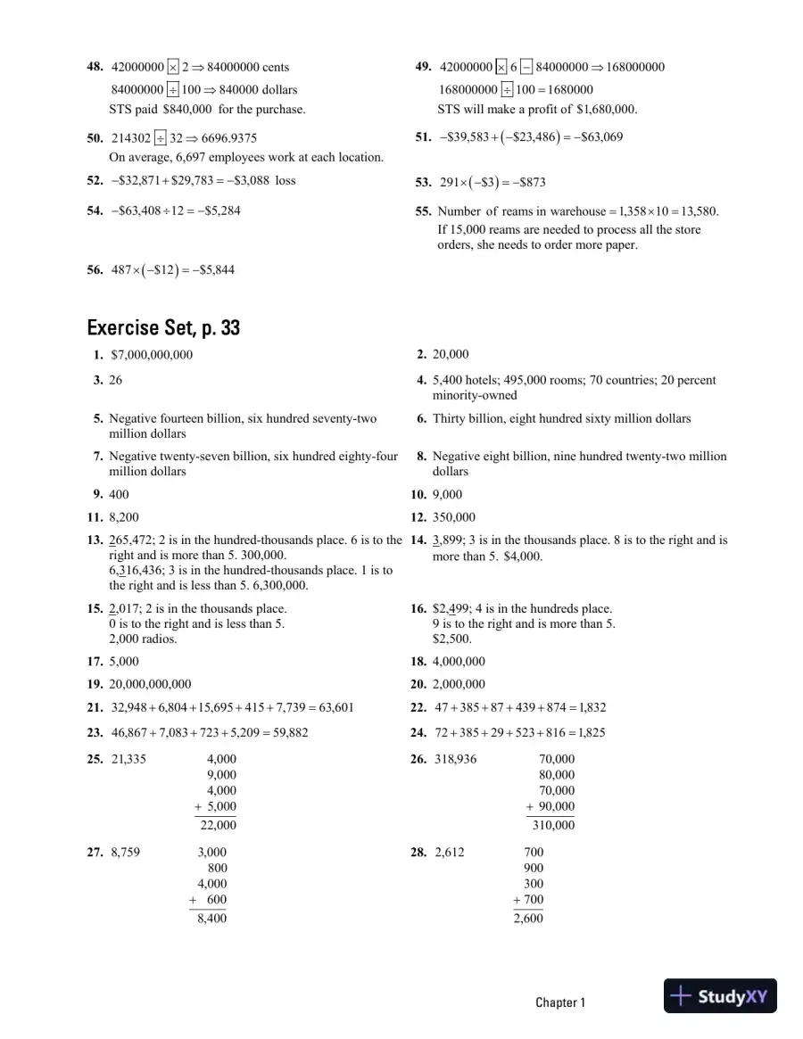 Solution Manual for Business Math, 11th Edition, page 7
