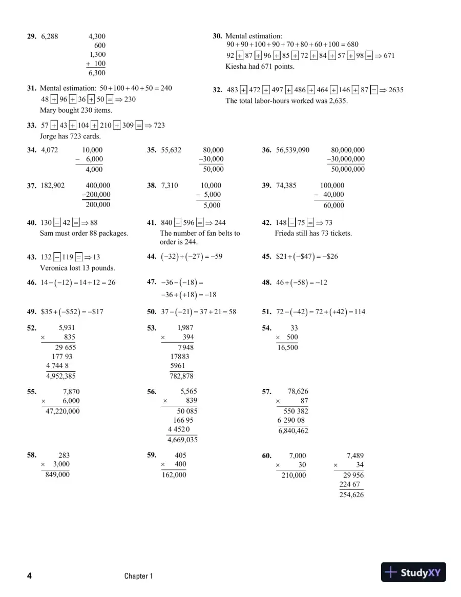 Solution Manual for Business Math, 11th Edition, page 8