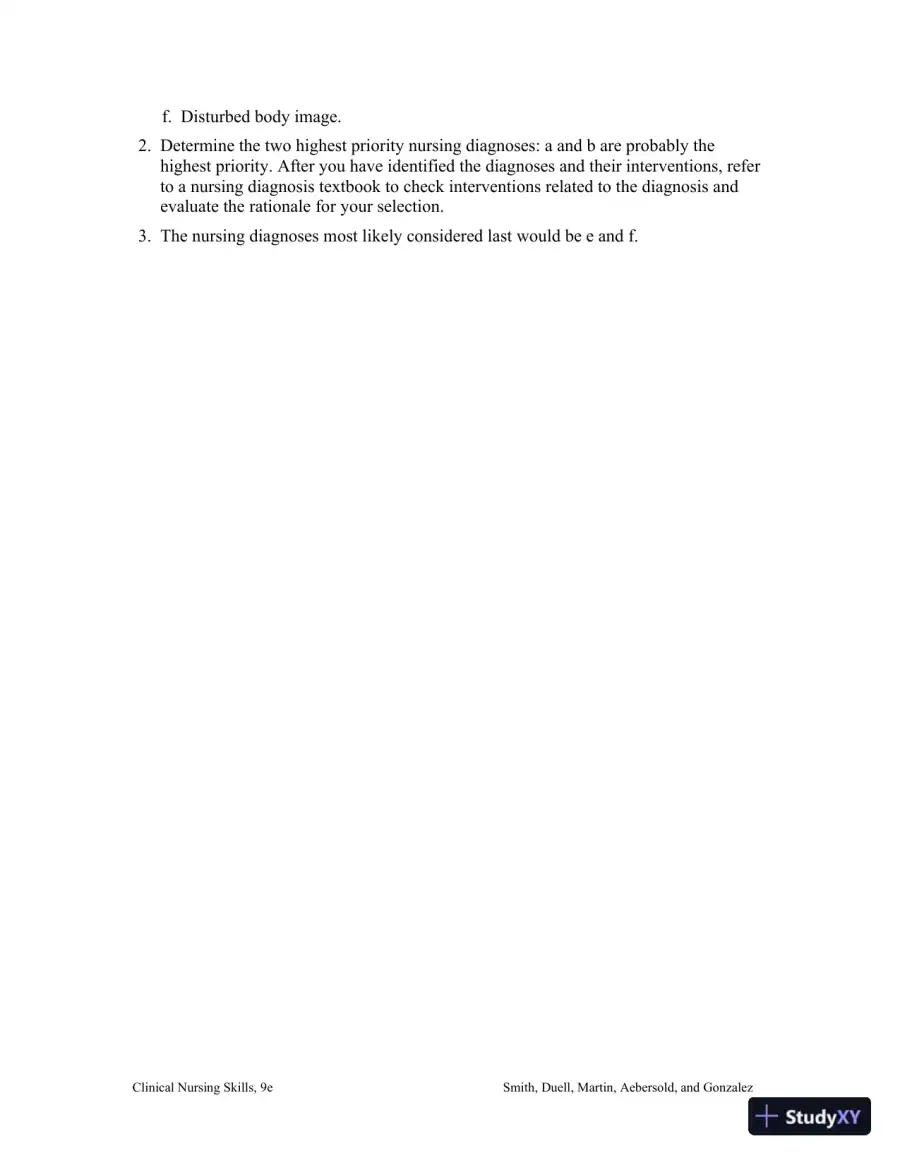Class Notes for Clinical Nursing Skills: Basic to Advanced Skills, 9th Edition, page 9