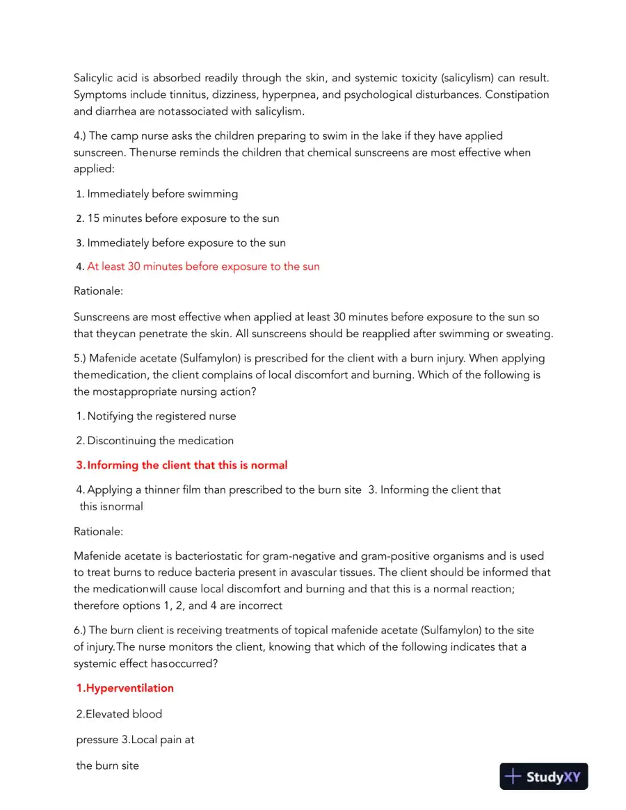 HESI Pharmacology Comprehensive Real Exam With Answers (245 Solved Questions), page 4