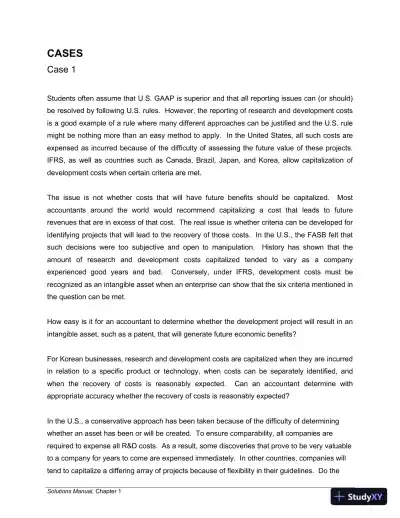 Modern Advanced Accounting in Canada, Sixth Canadian Edition Solution Manual - Page 10 preview image