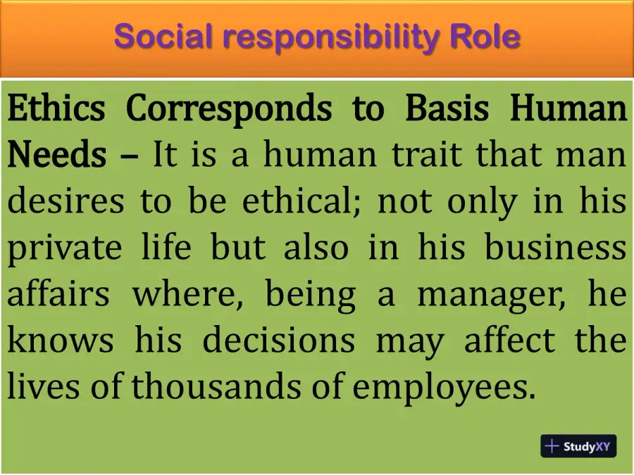 Social Responsibility - Social Responsibility Means The Obligation Of Business To Act In a Manner Which Will Benefit Society., page 3