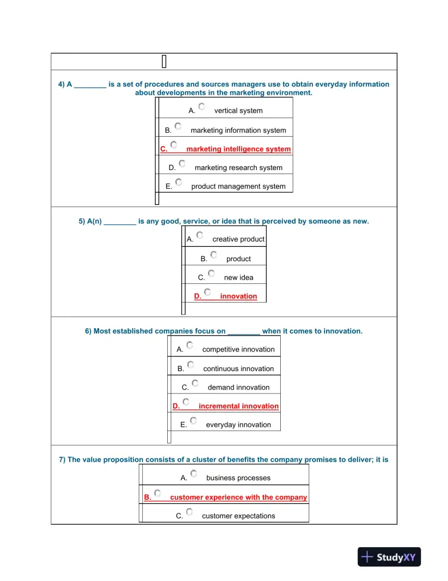 Marketing Concepts and Strategies: A Comprehensive Assessment, page 3