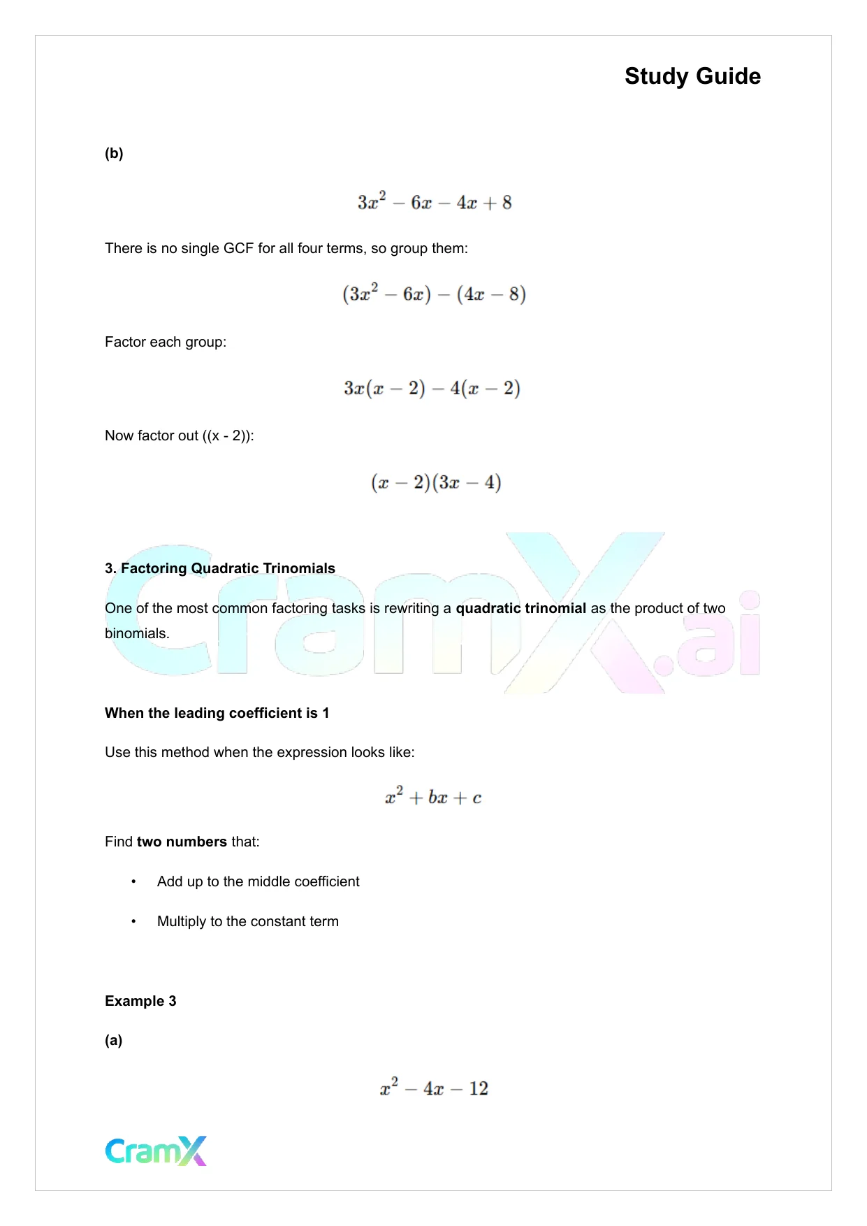 Precalculus - Polynomial and Rational Functions - Page 3 preview image