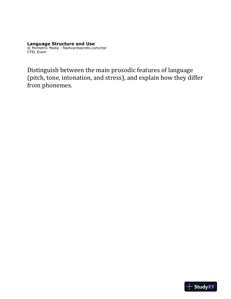 CTEL Exam Flashcard Study System: CTEL Test Practice Questions and Review (2020), page 15