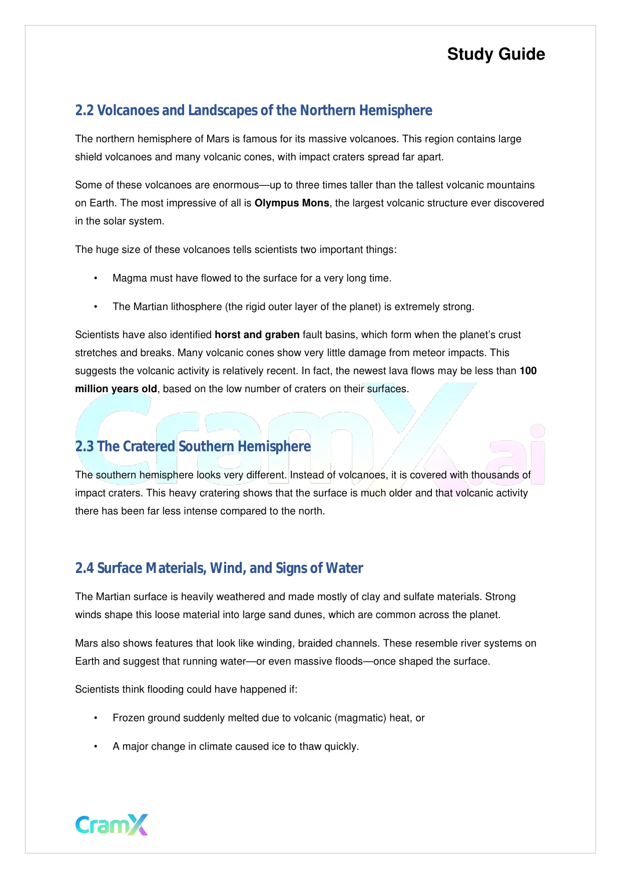 Geology - Our Solar System - Page 3 preview image