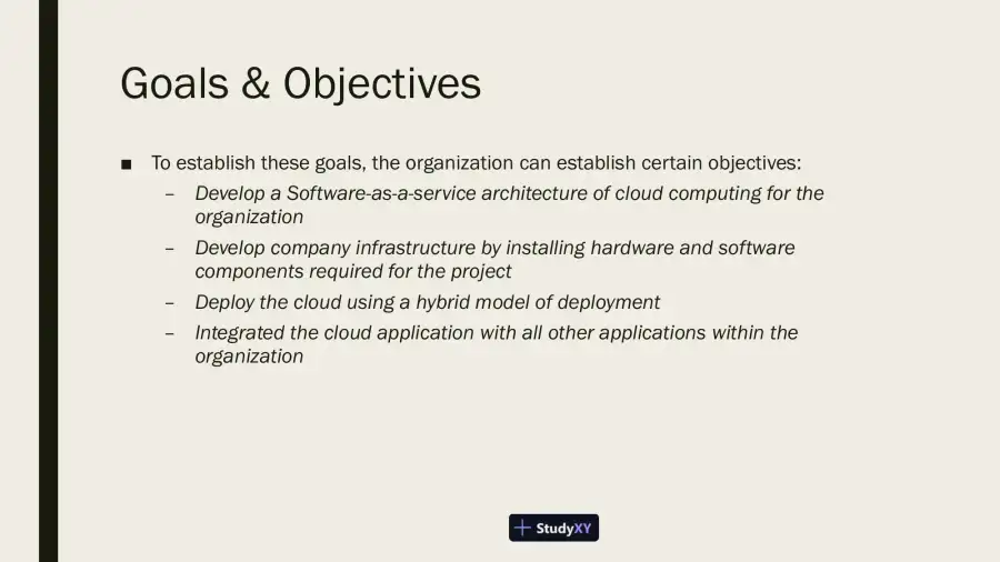 Information System Capstone Project, page 3