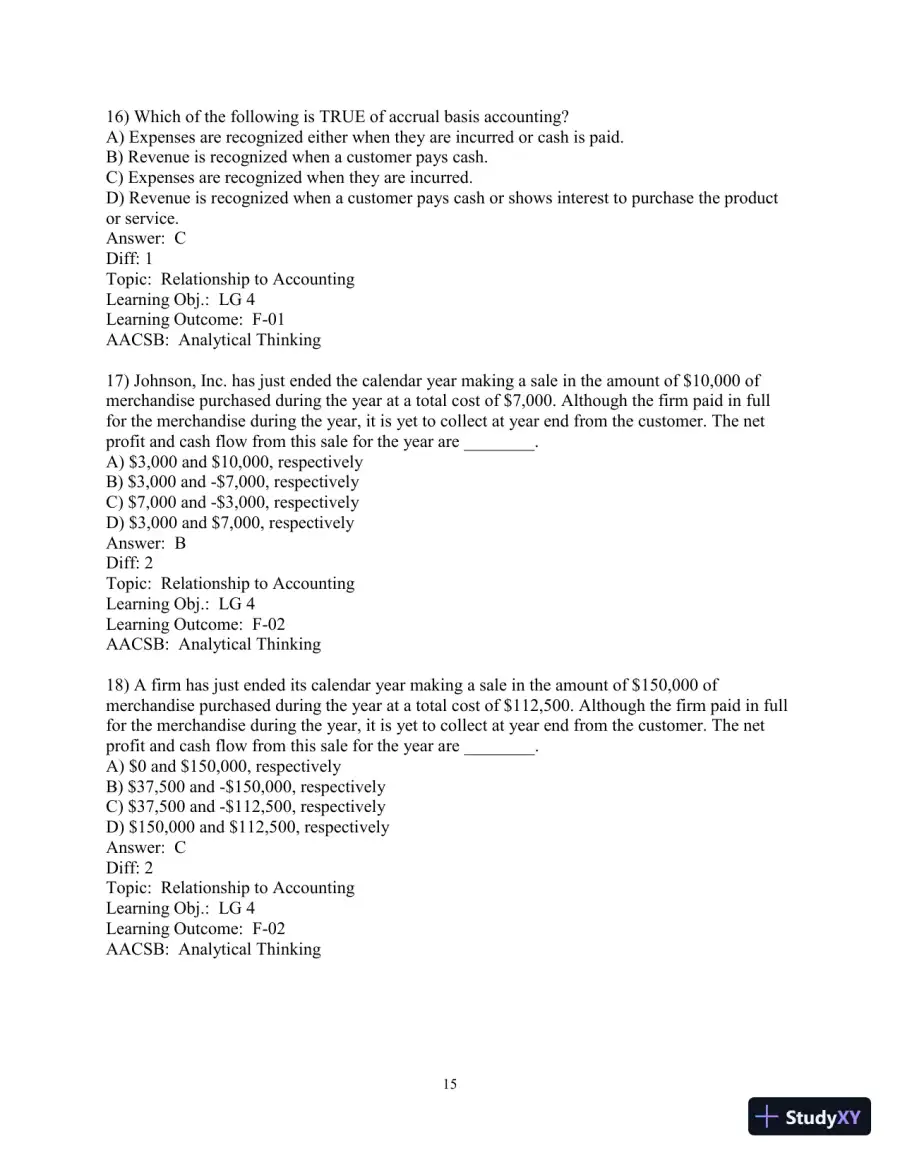 Test Bank for Principles of Managerial Finance, 8th Edition, page 17