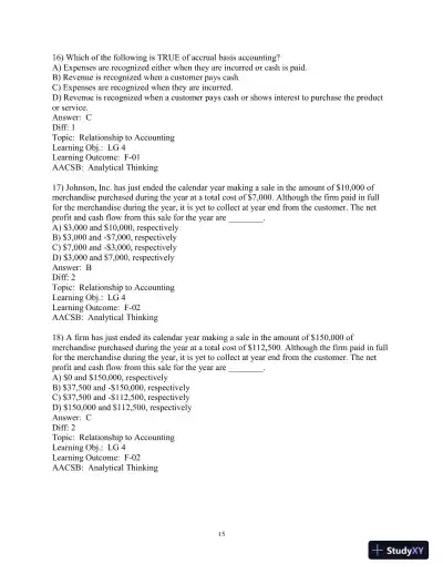 Test Bank for Principles of Managerial Finance, 8th Edition - Page 17 preview image