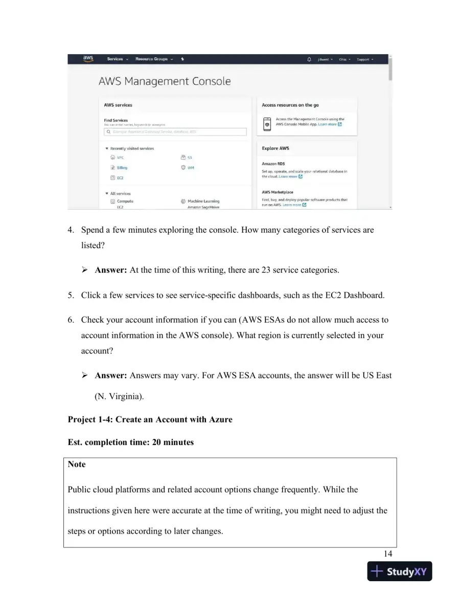 Solution Manual for CompTIA Cloud+ Guide to Cloud Computing: Networking, 1st Edition, page 15