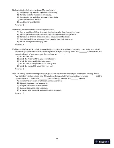 Test Bank for Macroeconomics: Canada in the Global Environment, 10th Edition - Page 14 preview image