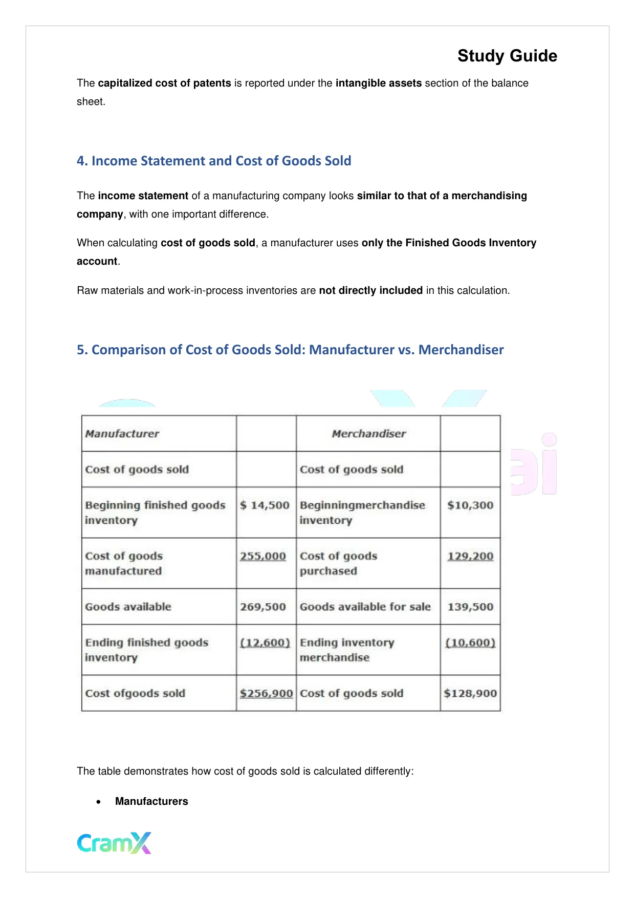 Accounting Principles II – Managerial and Cost Accounting Concepts - Page 5 preview image