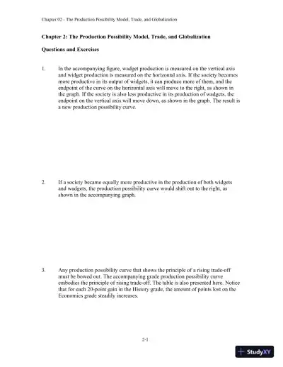 Economics, 9th Edition Solution Manual - Page 10 preview image