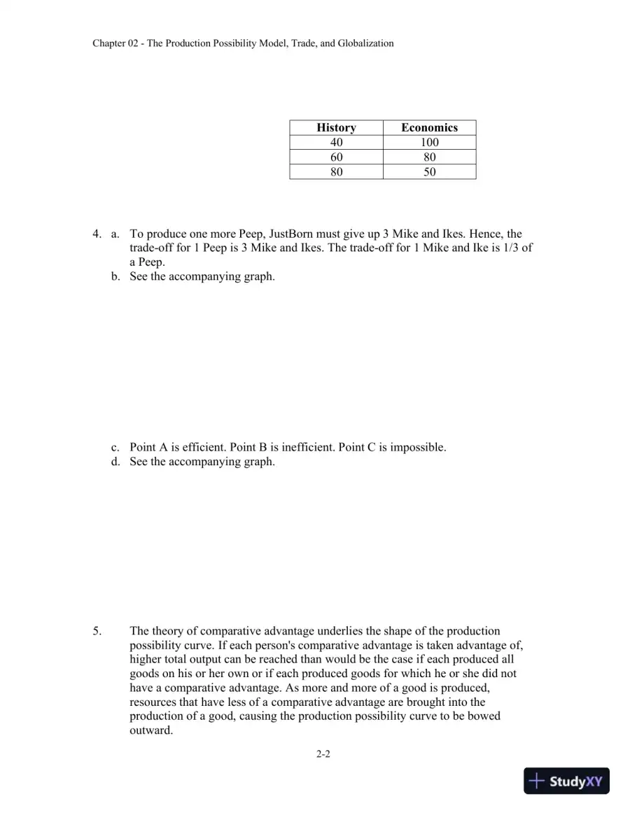 Economics, 9th Edition Solution Manual, page 11