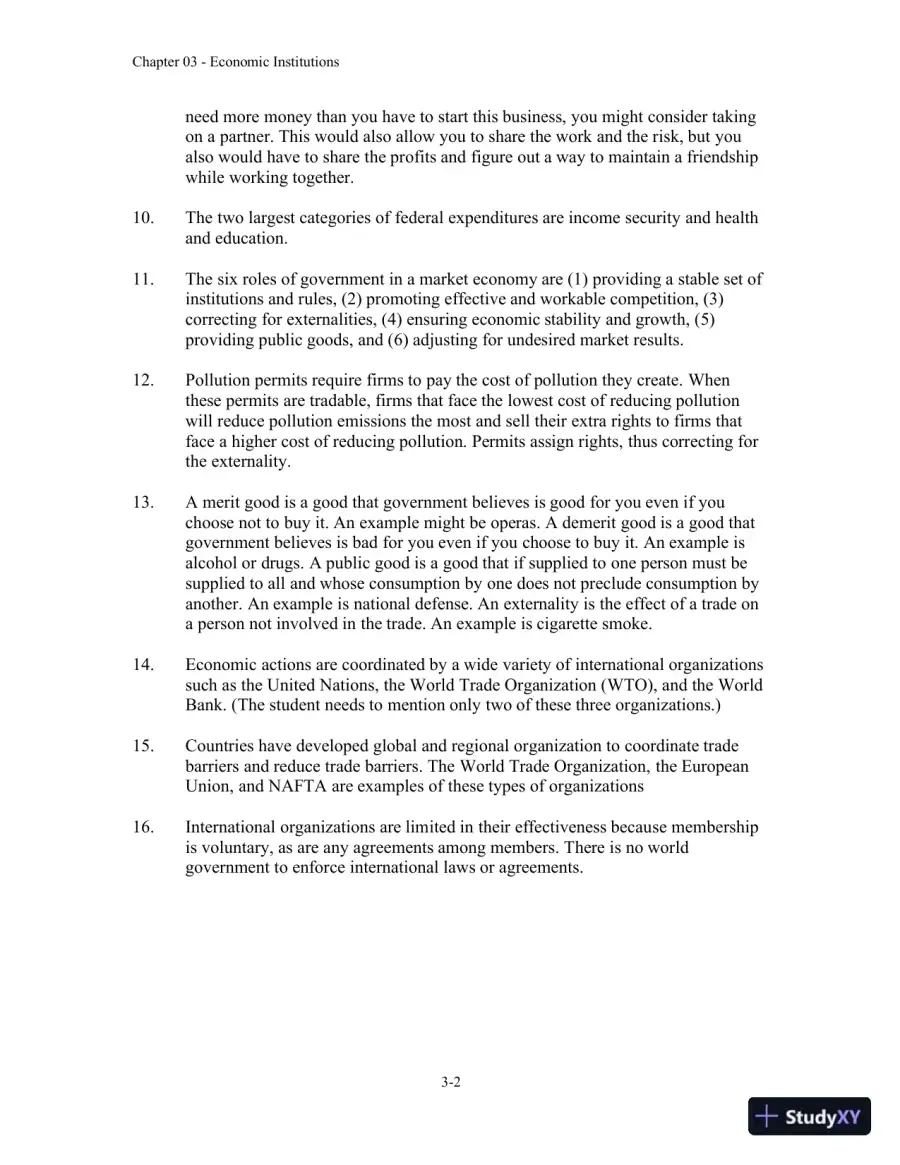 Economics, 9th Edition Solution Manual, page 20