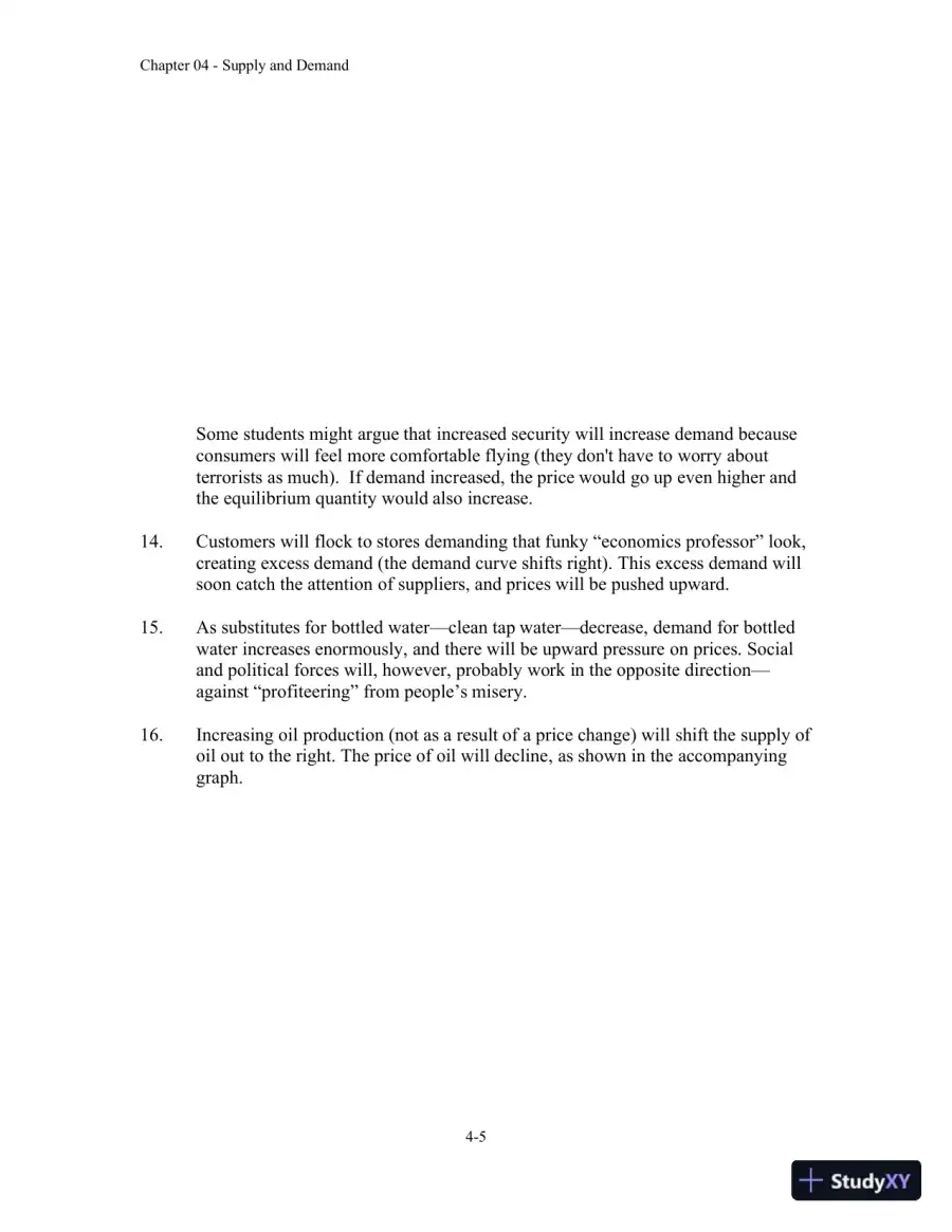Economics, 9th Edition Solution Manual, page 29