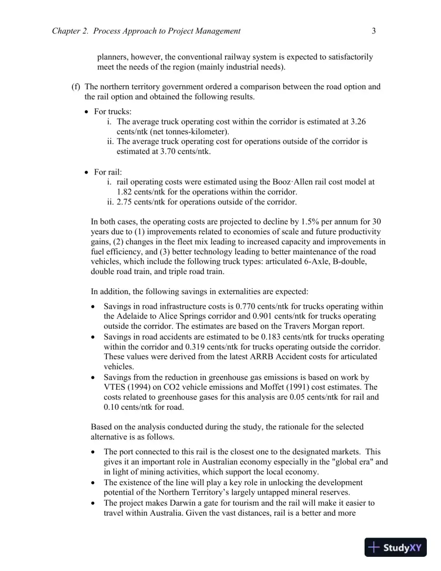 Solution Manual for Project Management: Processes, Methodologies, and Economics, 3rd Edition, page 13