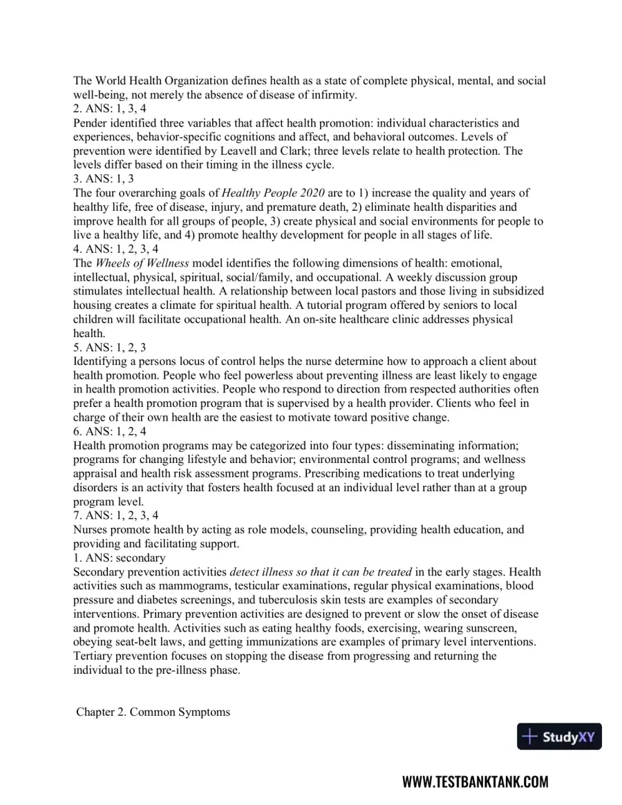 CURRENT Medical Diagnosis and Treatment 2019 58th Edition Test Bank, page 15