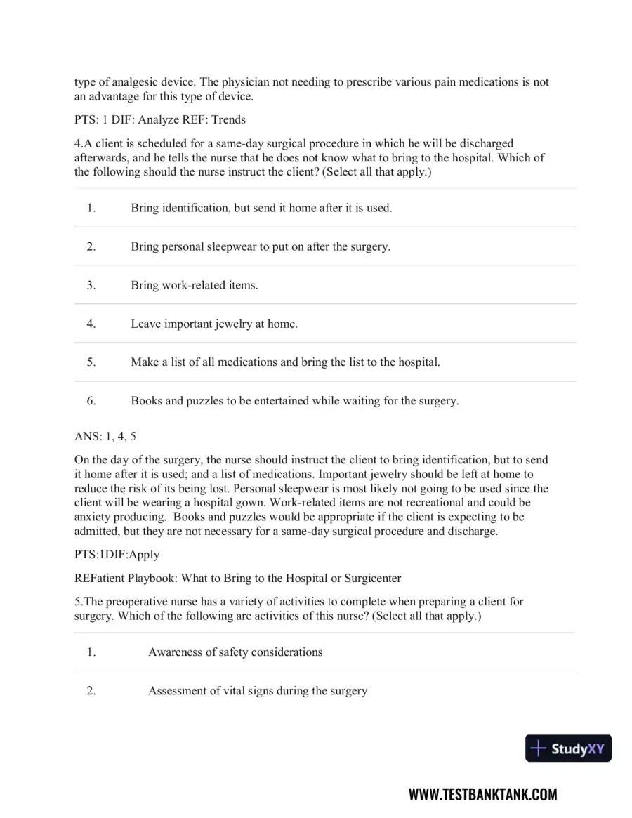 CURRENT Medical Diagnosis and Treatment 2019 58th Edition Test Bank, page 28