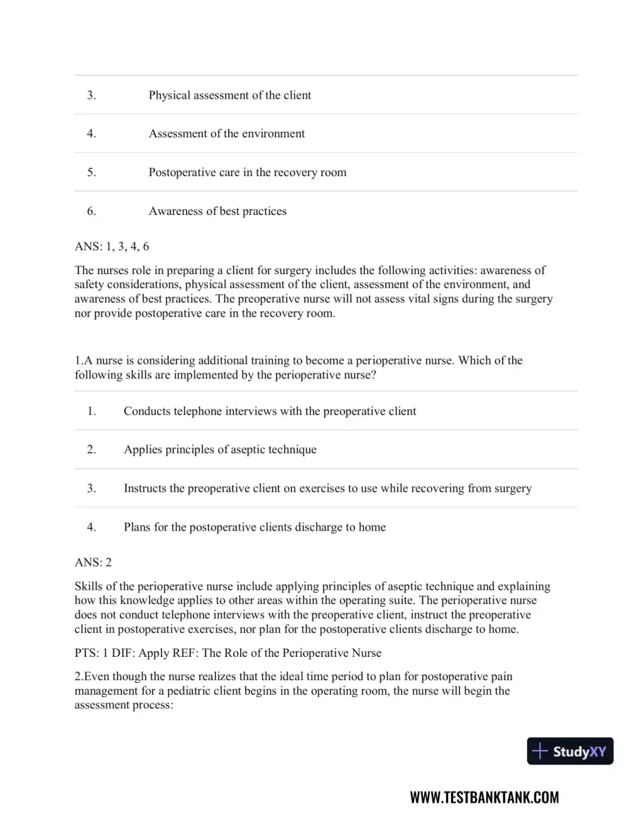 CURRENT Medical Diagnosis and Treatment 2019 58th Edition Test Bank, page 29