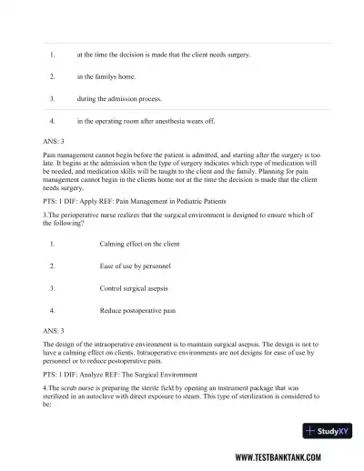 CURRENT Medical Diagnosis and Treatment 2019 58th Edition Test Bank - Page 30 preview image