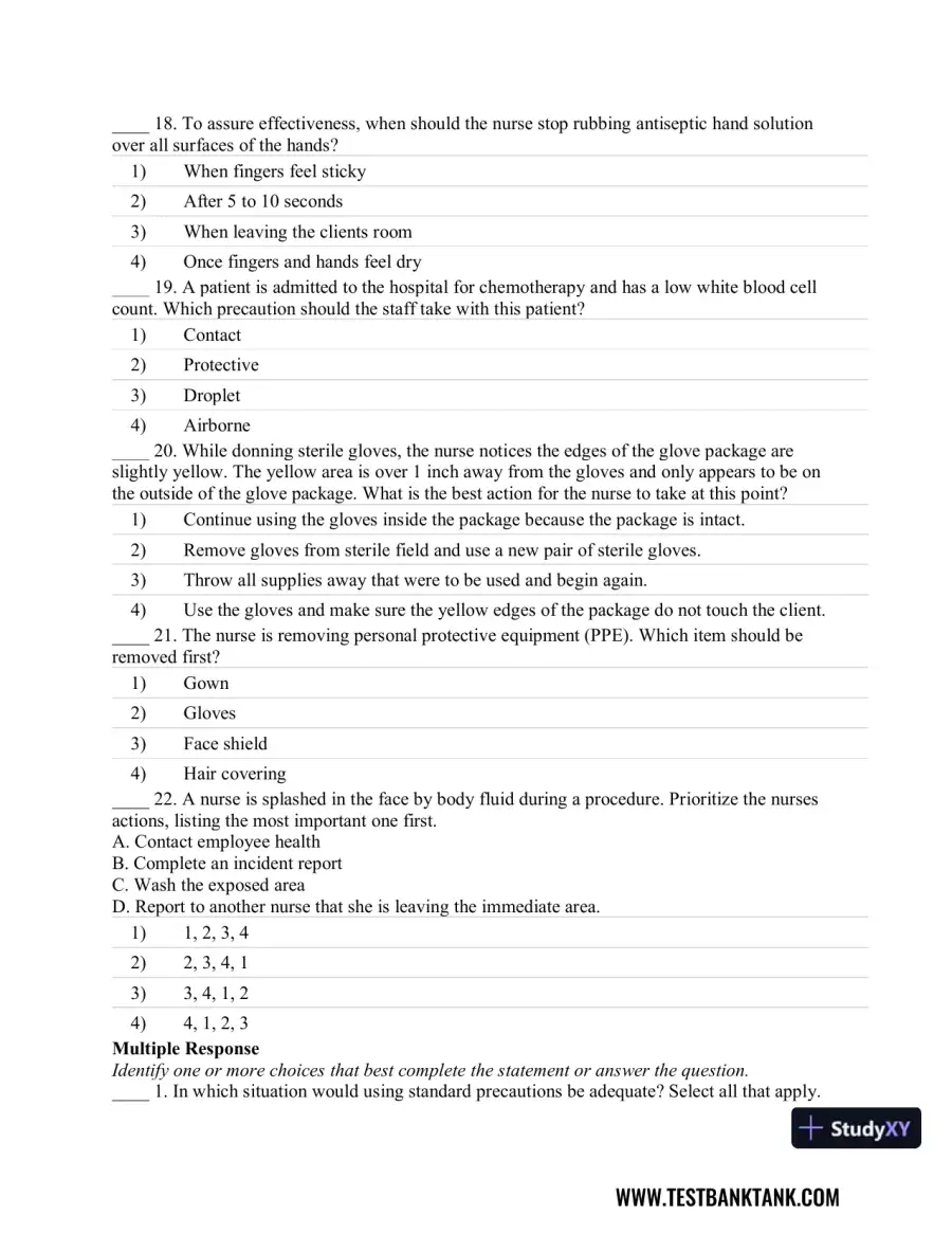CURRENT Medical Diagnosis and Treatment 2019 58th Edition Test Bank, page 5