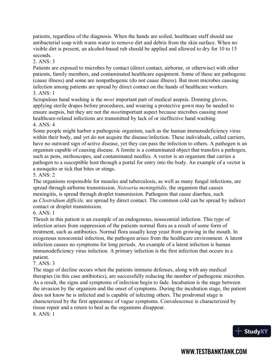 CURRENT Medical Diagnosis and Treatment 2019 58th Edition Test Bank, page 7