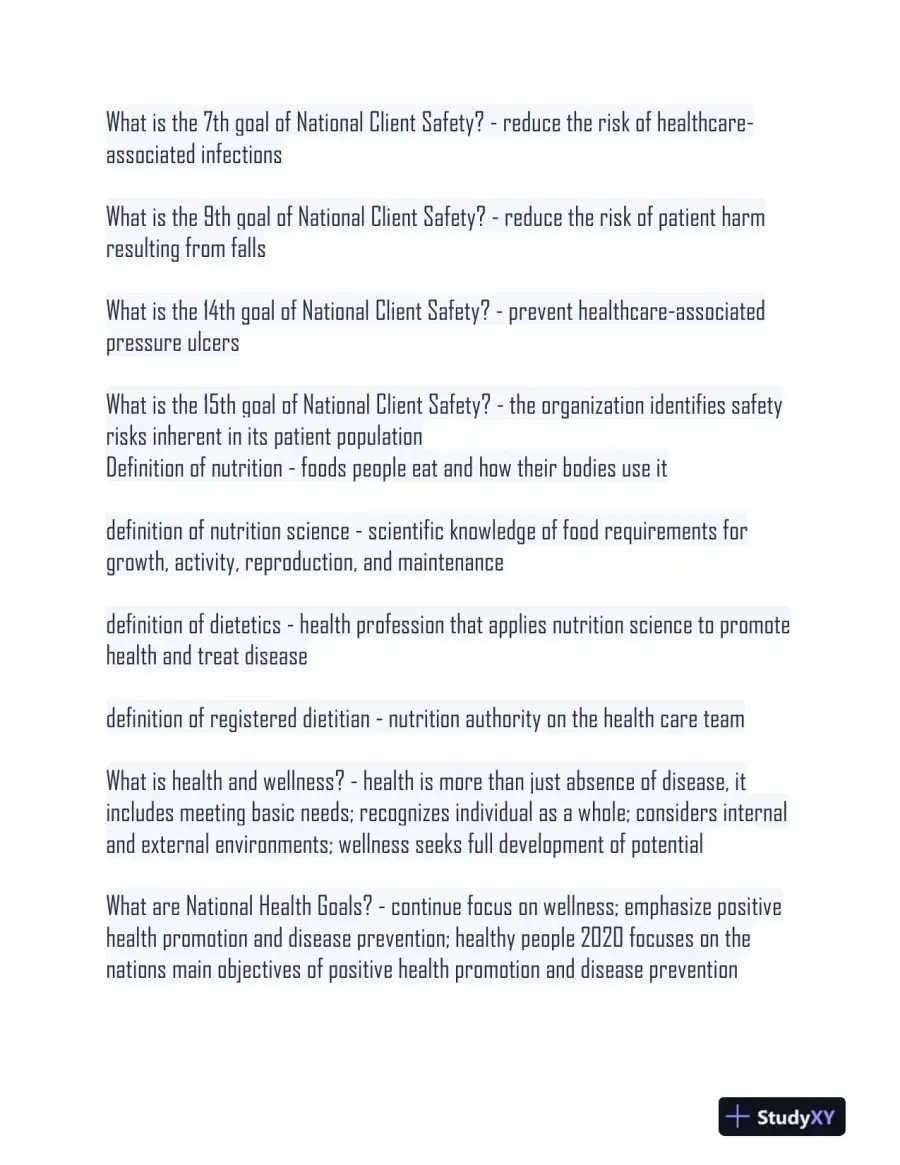 Client-Centered Care Comprehensive Practice Exam With Answers (232 Solved Questions), page 7