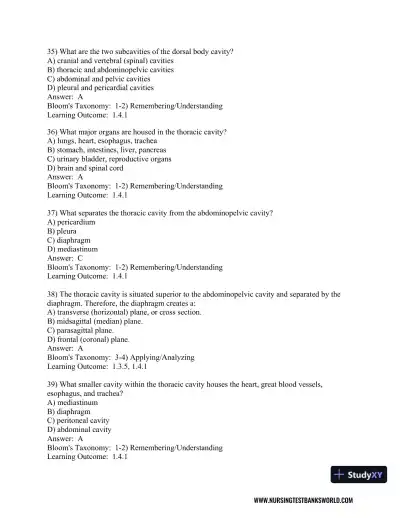 Test Bank For Human Anatomy and Physiology, 2nd Edition - Page 9 preview image