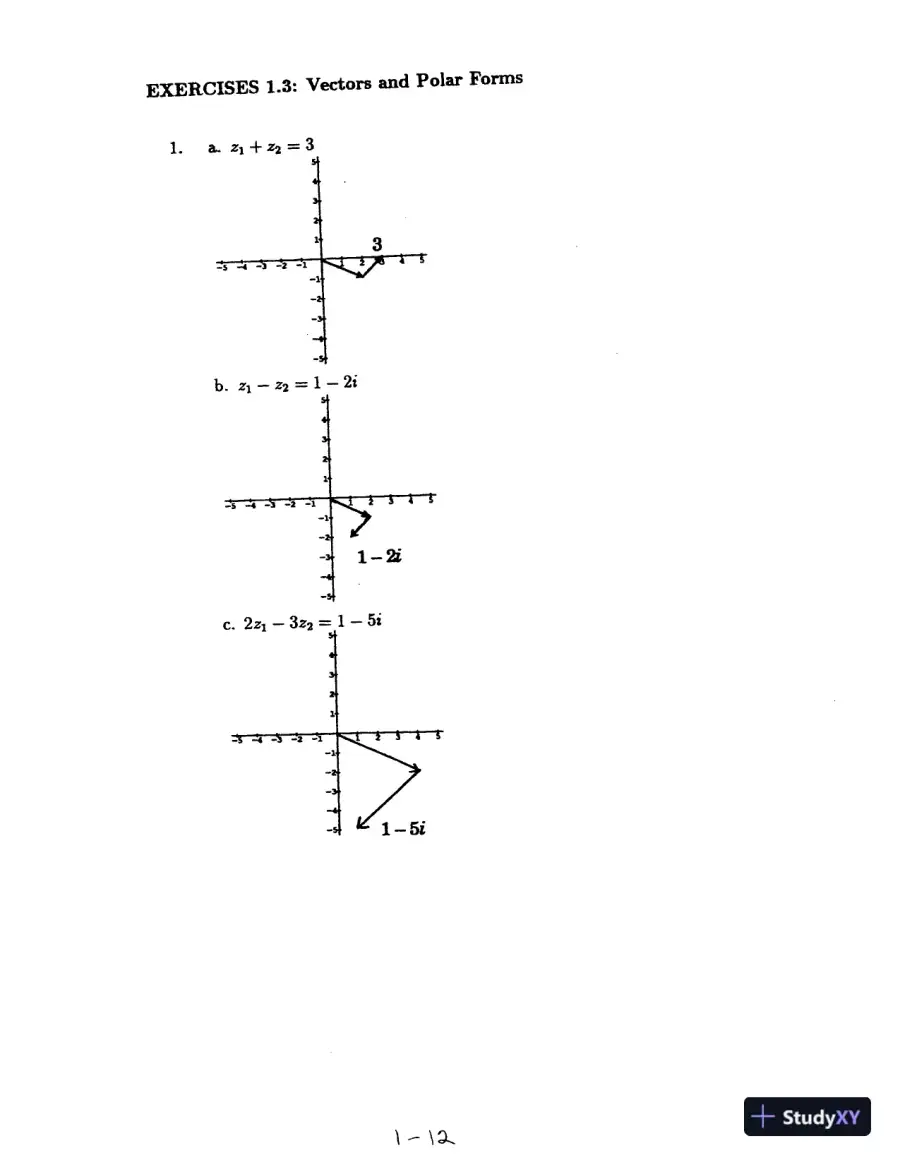 Solution Manual for Fundamentals of Complex Analysis: with Applications to Engineering and Science (Classic Version), 3rd Edition, page 14