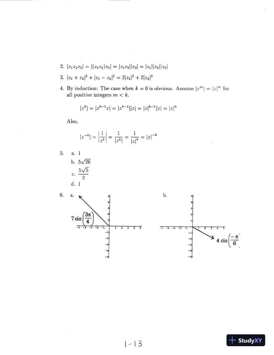 Solution Manual for Fundamentals of Complex Analysis: with Applications to Engineering and Science (Classic Version), 3rd Edition, page 15