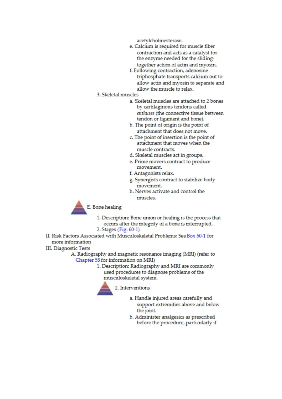 Saunders Musculoskeletal Problems RN Nclex 60, page 3