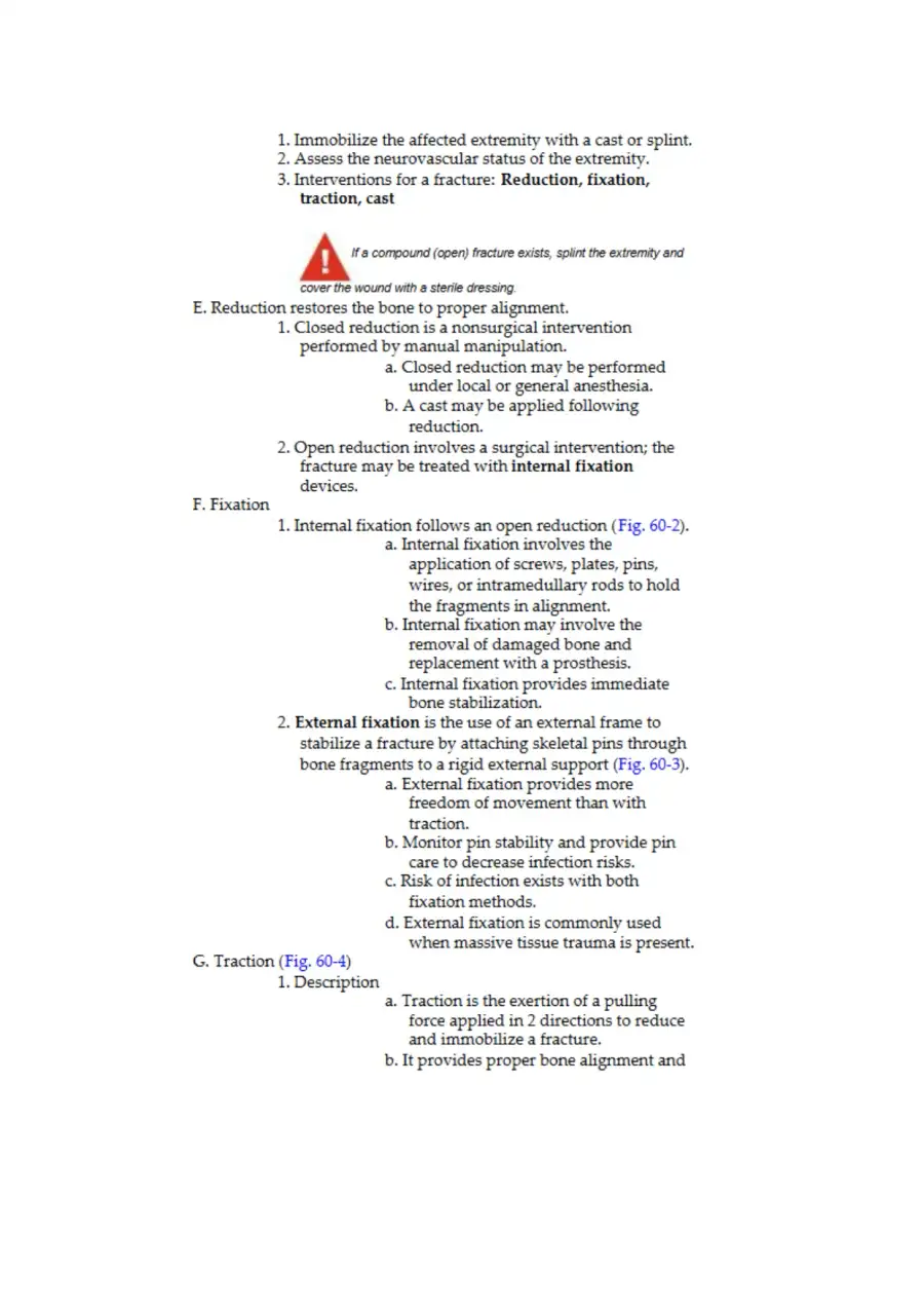 Saunders Musculoskeletal Problems RN Nclex 60, page 9
