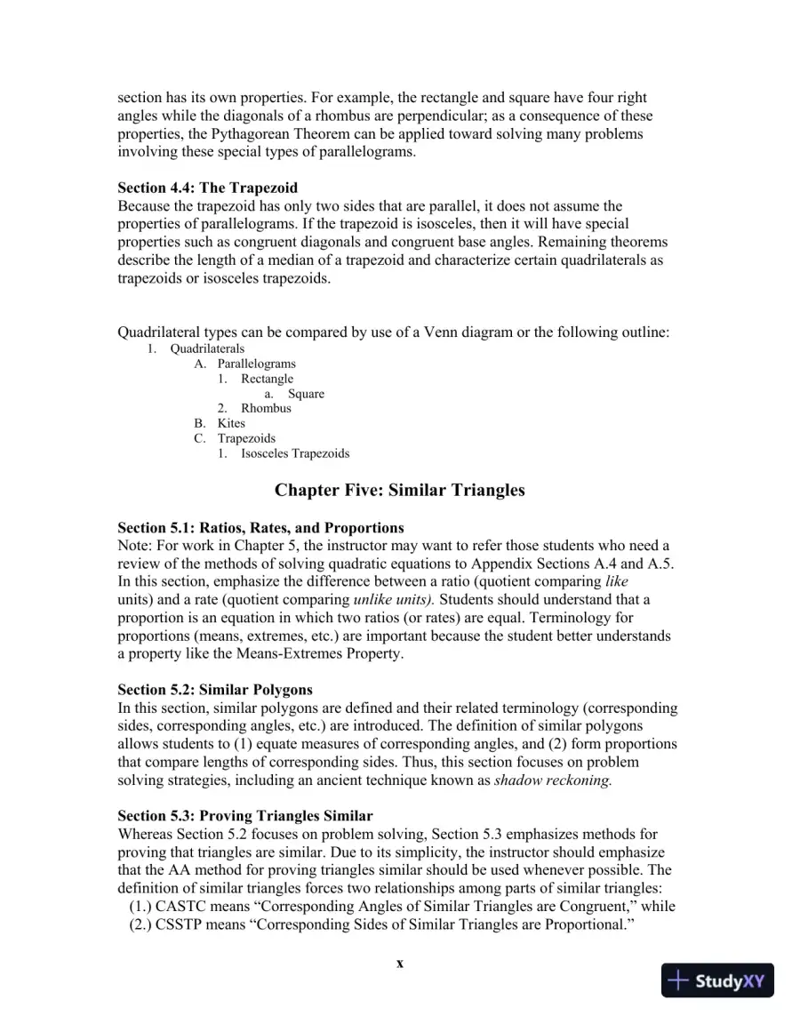 Solution Manual For Elementary Geometry for College Students, 7th Edition, page 10