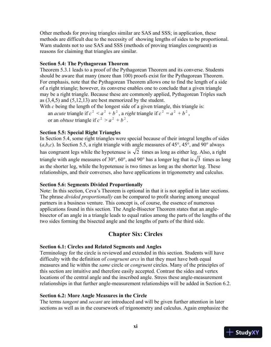 Solution Manual For Elementary Geometry for College Students, 7th Edition, page 11